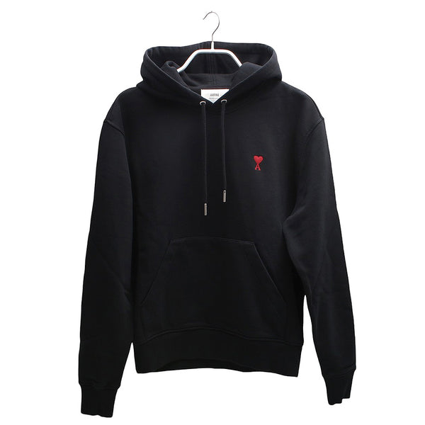 アミ パリス Ami Paris パーカー BFUSW235-730-M アミパリ メンズ ブラック スウェット